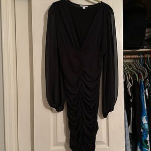 Bar 111 black ruched dress